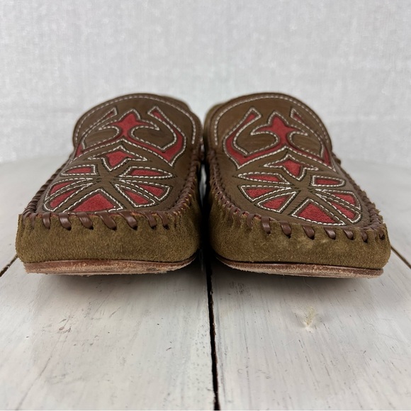 480iagu Isabel Marant FINHA etoile nubuck slip on loafers women size 38 - Picture 5 of 12